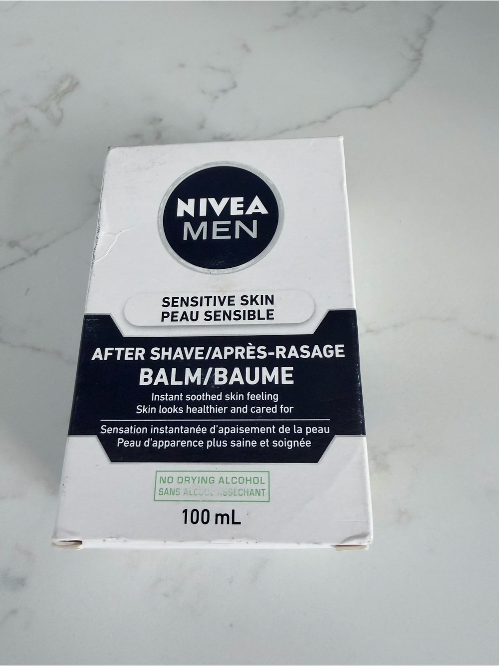 NIVEA MEN Sensitive Skin After Shave Balm - White